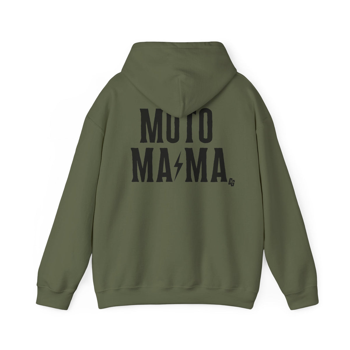 MOTO MAMA - HOODIE - BLACK