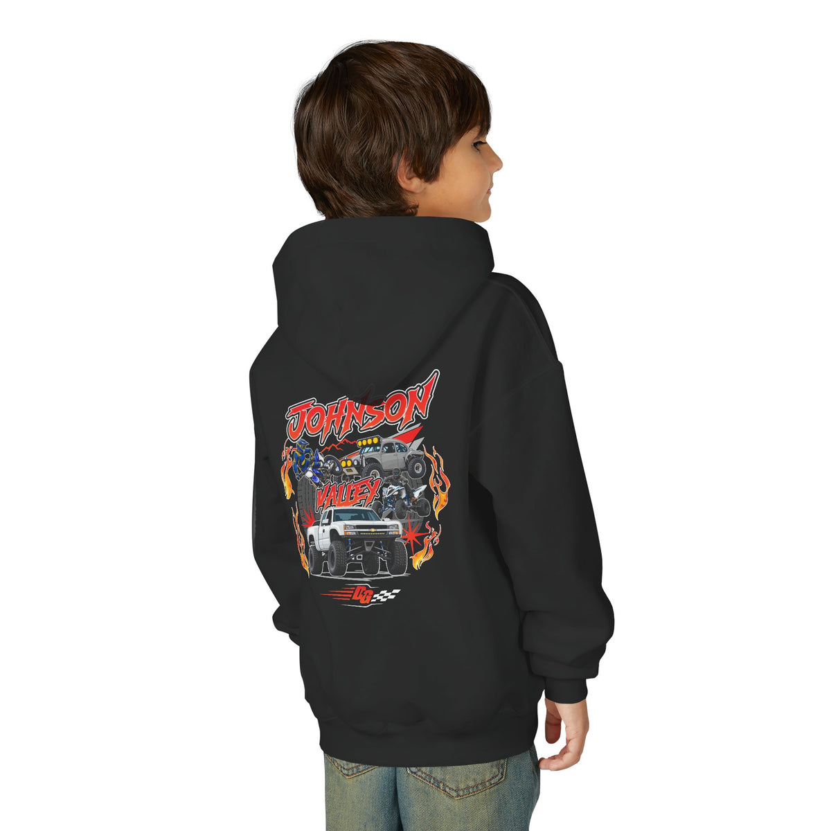 YOUTH Johnson Valley Throwback Hoodie - Desert Girl