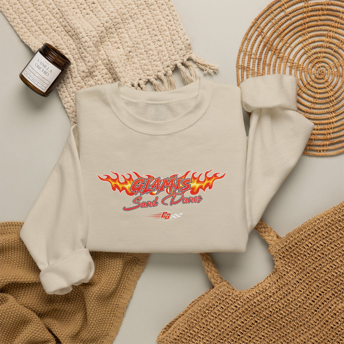 Glamis Dunes Throwback Crewneck - Desert Girl