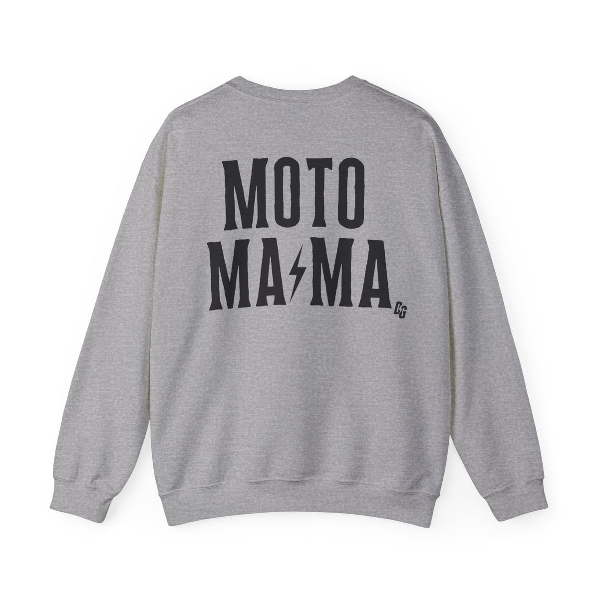 MOTO MAMA - CREWNECK - BLACK