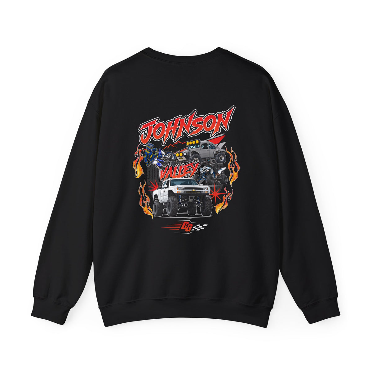Johnson Valley  Throwback Crewneck - Desert Girl