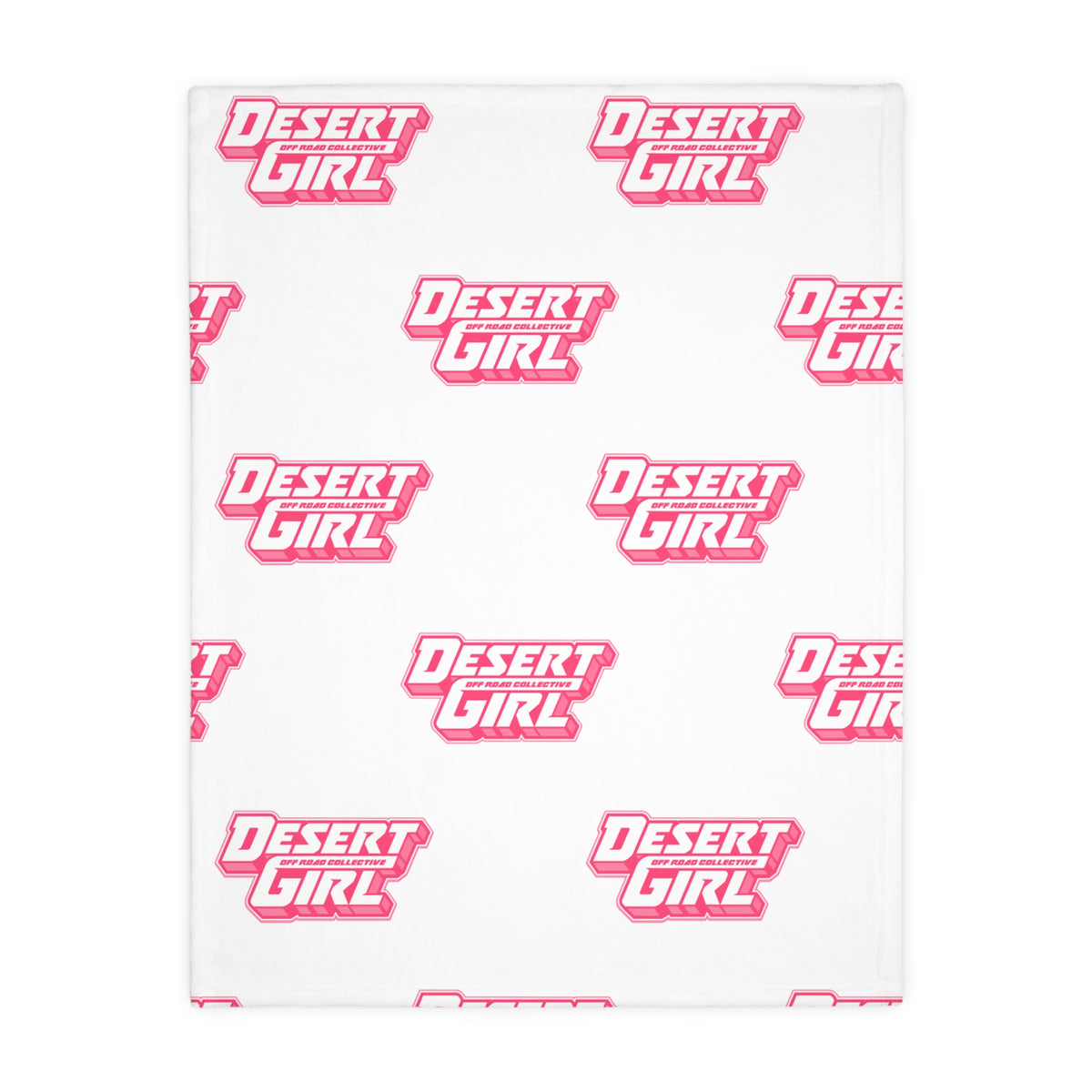 Desert Girl Off-Road Collective Fuzzy Blanket ( Double Sided )