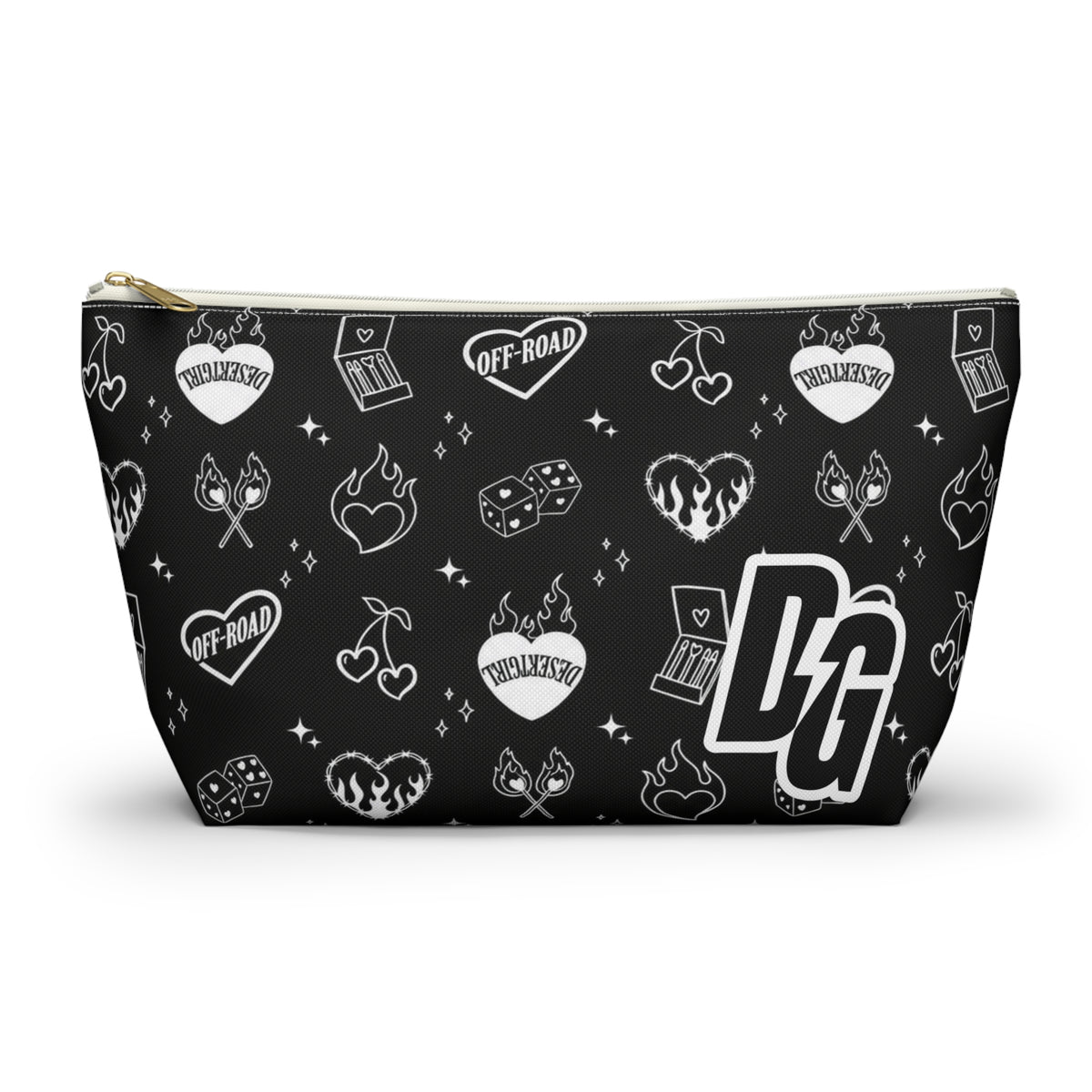 Desert Girl Off-Road Tattoo Accessory Pouch w T-bottom