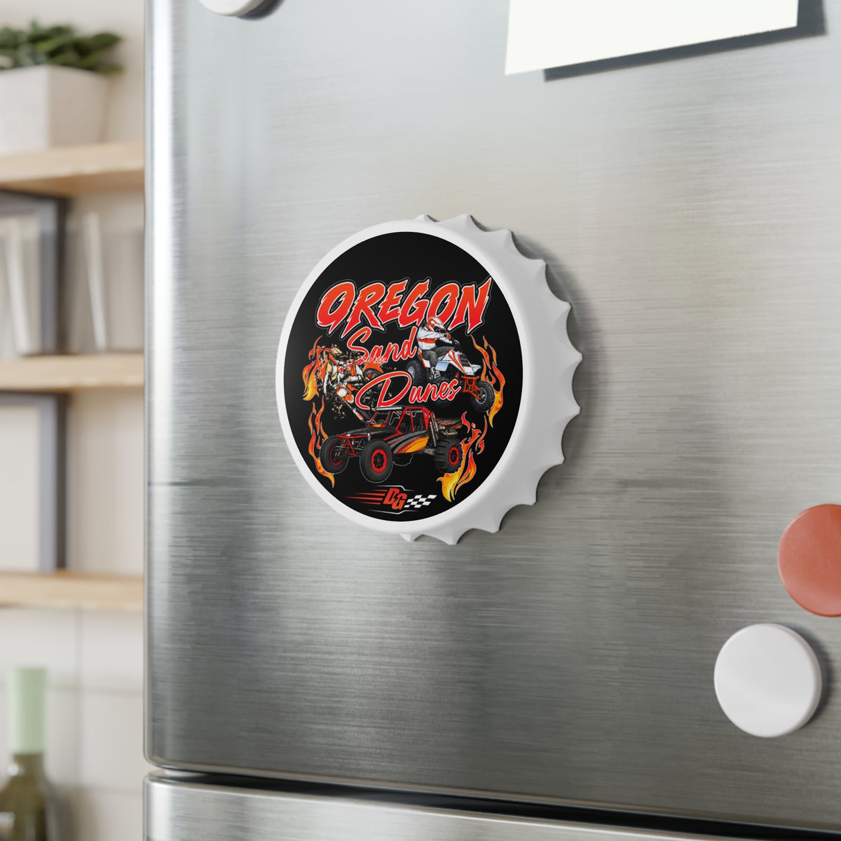 Oregon Dunes Throwback Cap Bottle Opener
