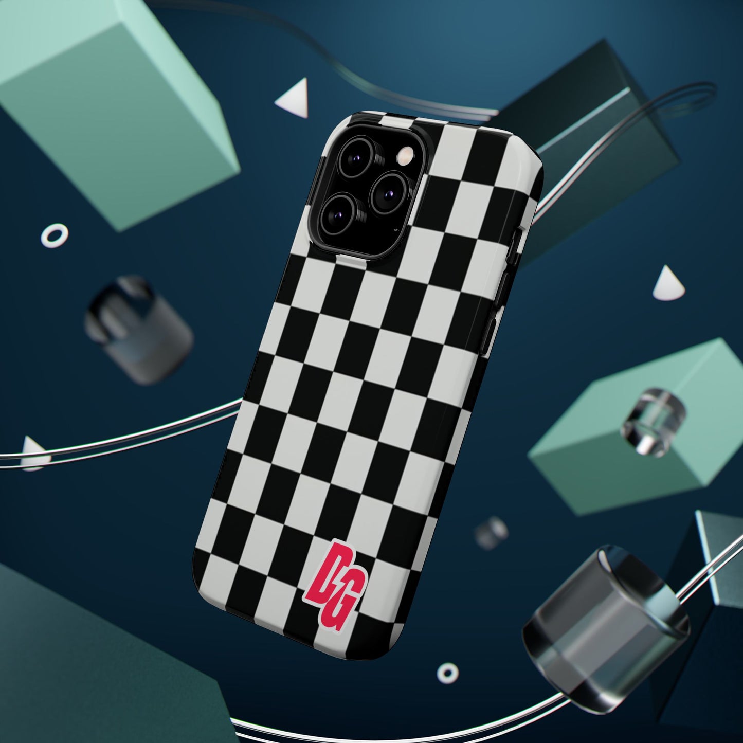 Dg Checkered Magnetic Tough Cases