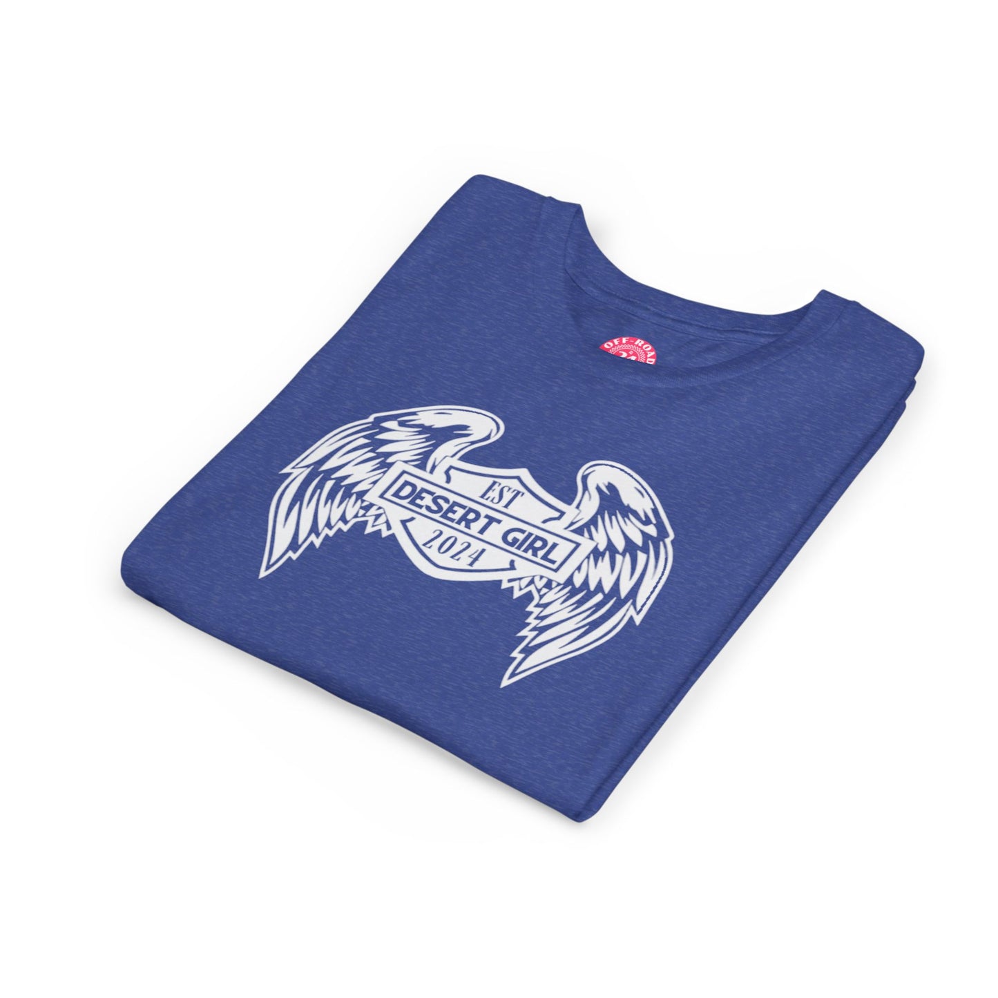 Youth Desert Girl Wings Short Sleeve Tee