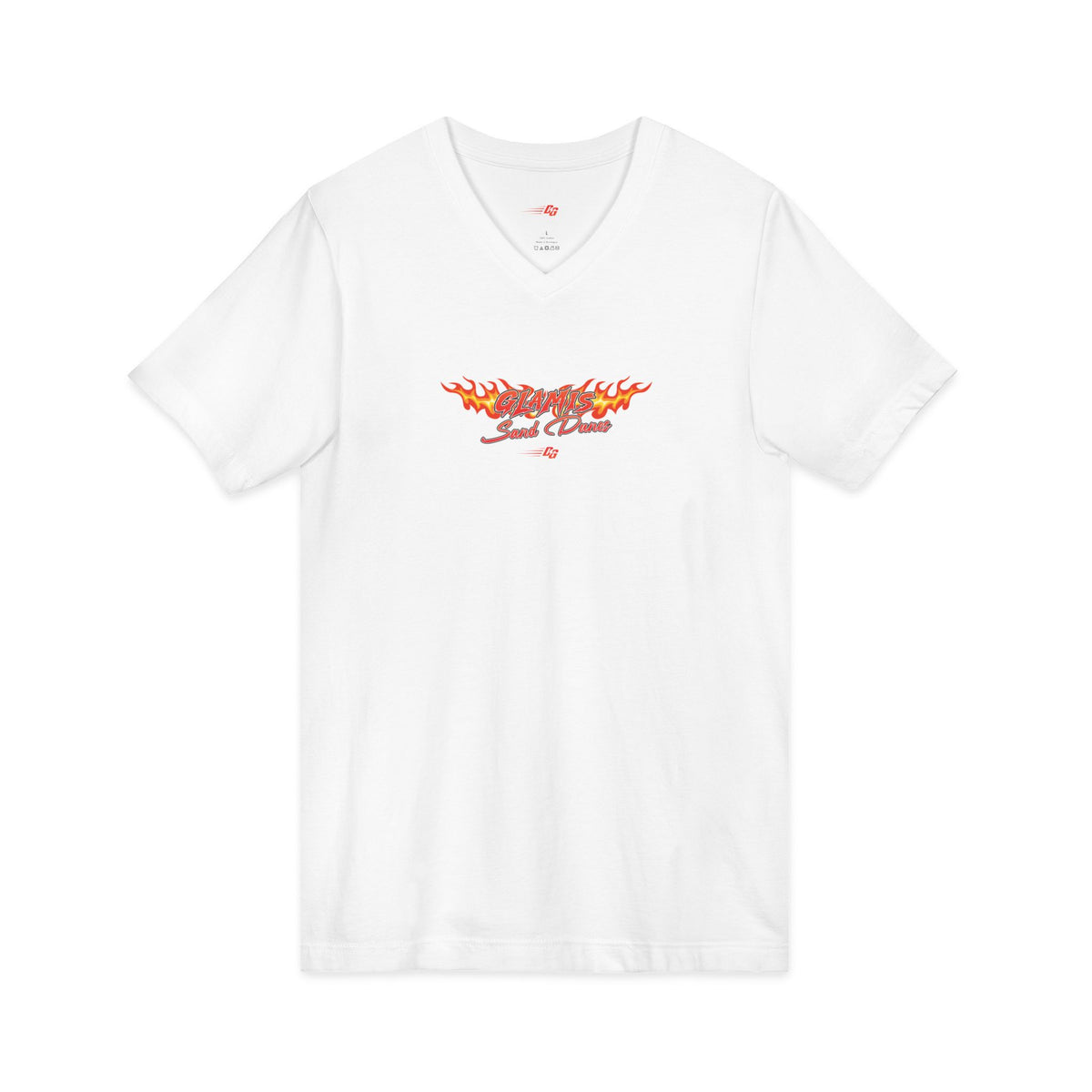 Women's Glamis Dunes Throwback Short Sleeve V-Neck Tee - Desert Girl