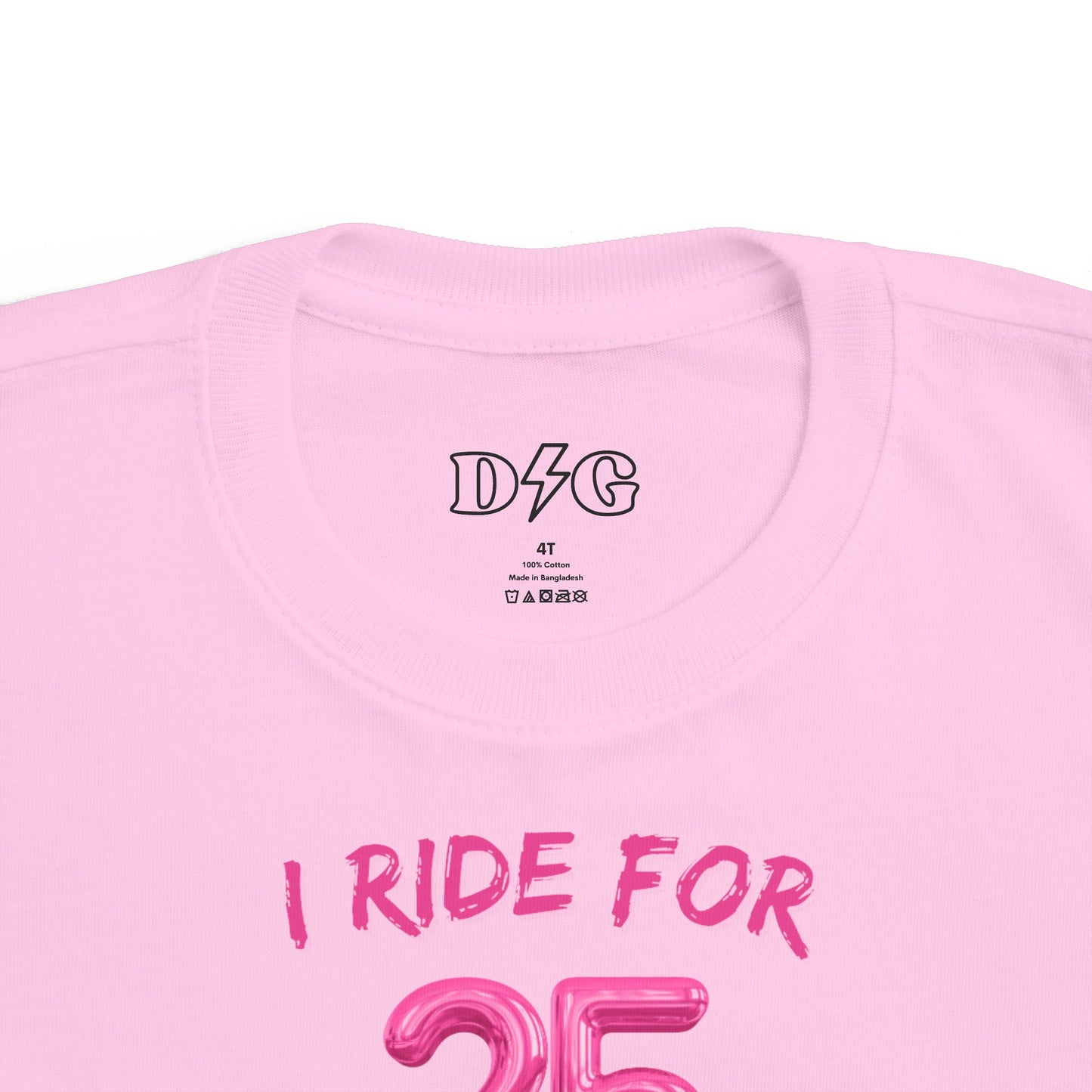 RIDE FOR BROOKE - TODDLER TEE