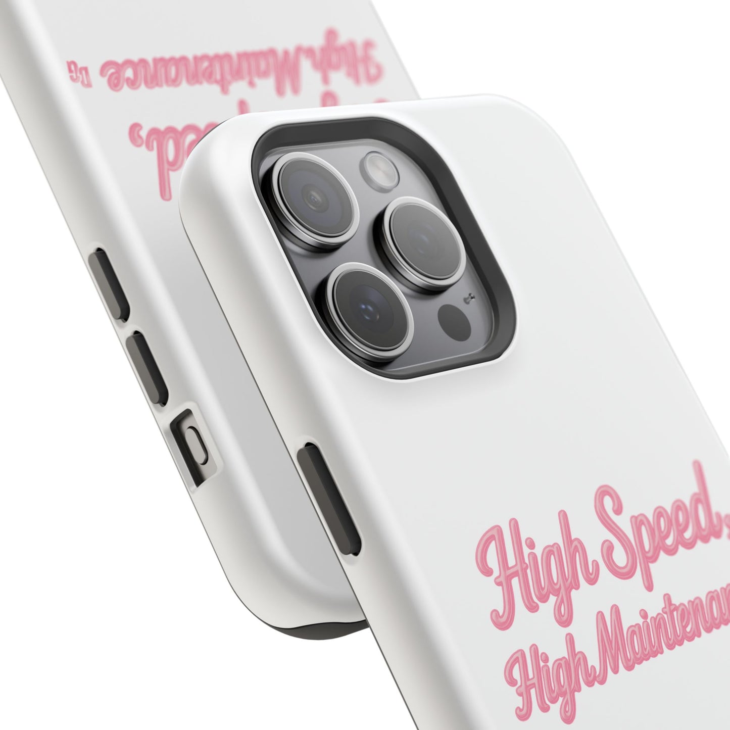 High Speed, High Maintenance - Bubblegum Chrome Magnetic Impact-Resistant Cases