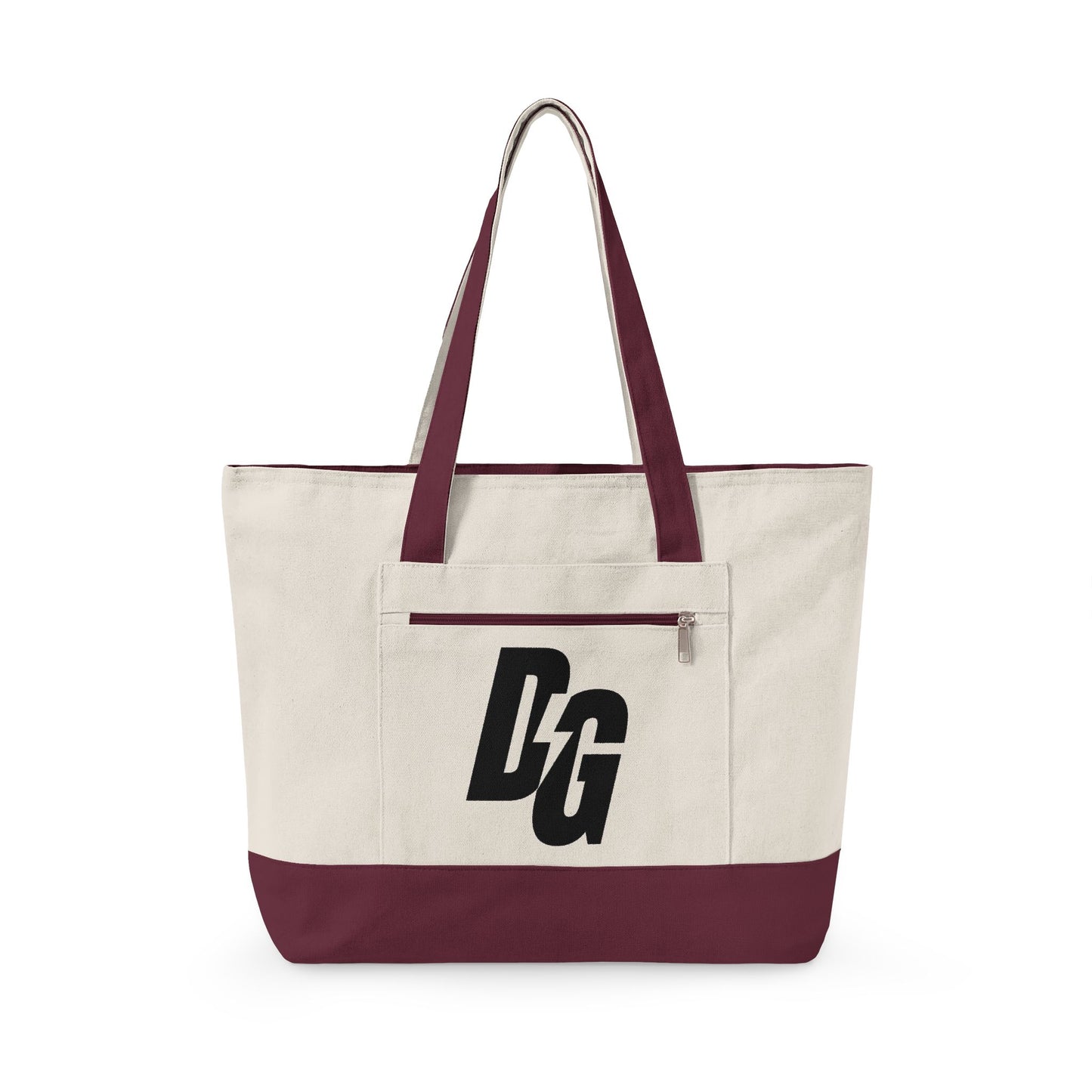 Essential Zippered Canvas Tote