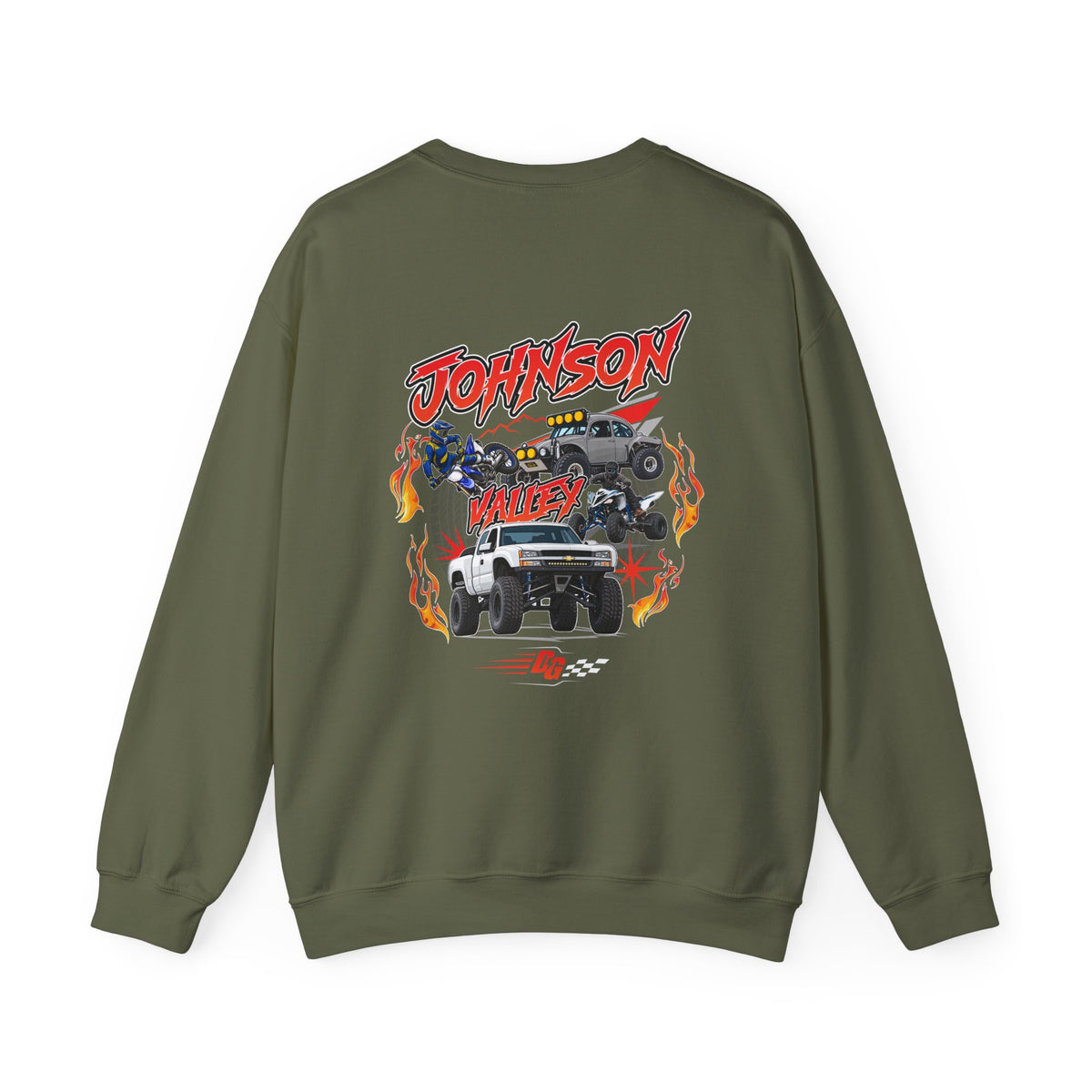 Johnson Valley  Throwback Crewneck - Desert Girl
