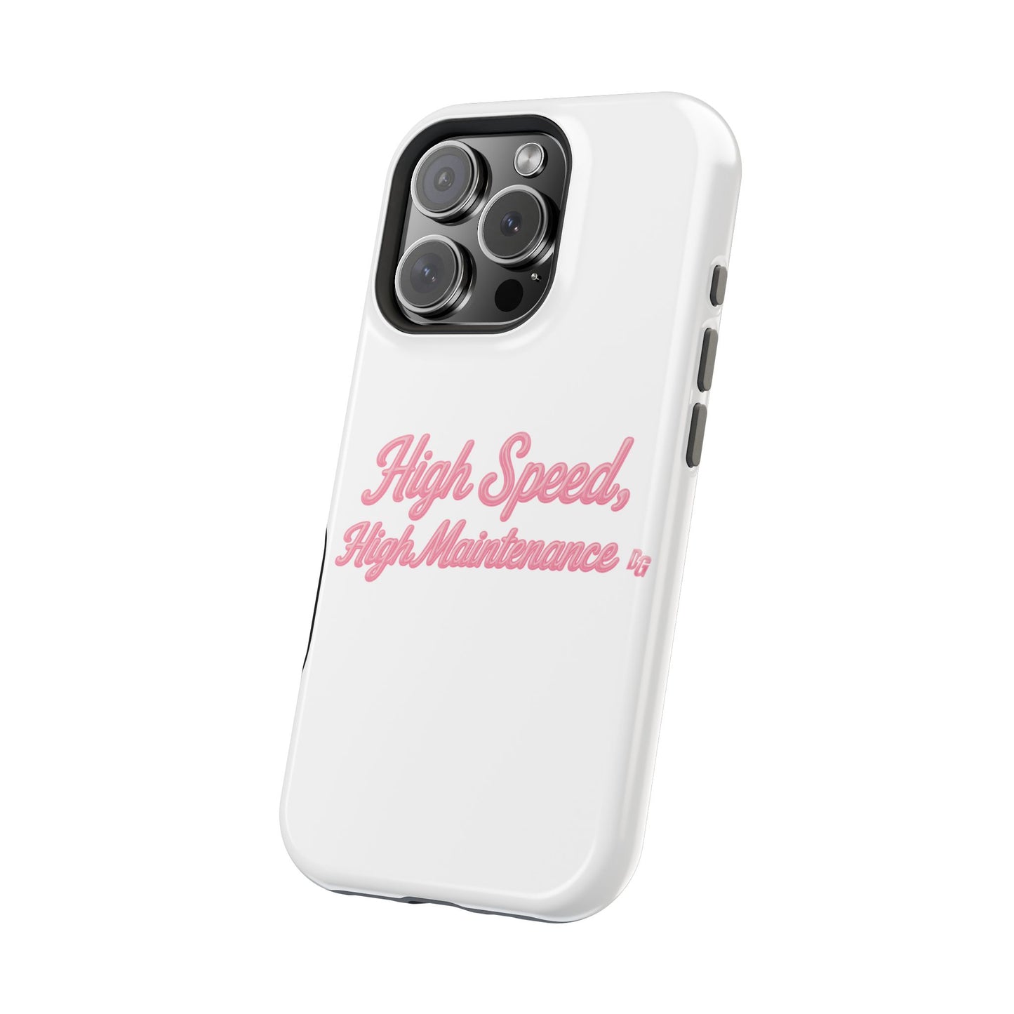 High Speed, High Maintenance - Bubblegum Chrome Magnetic Impact-Resistant Cases