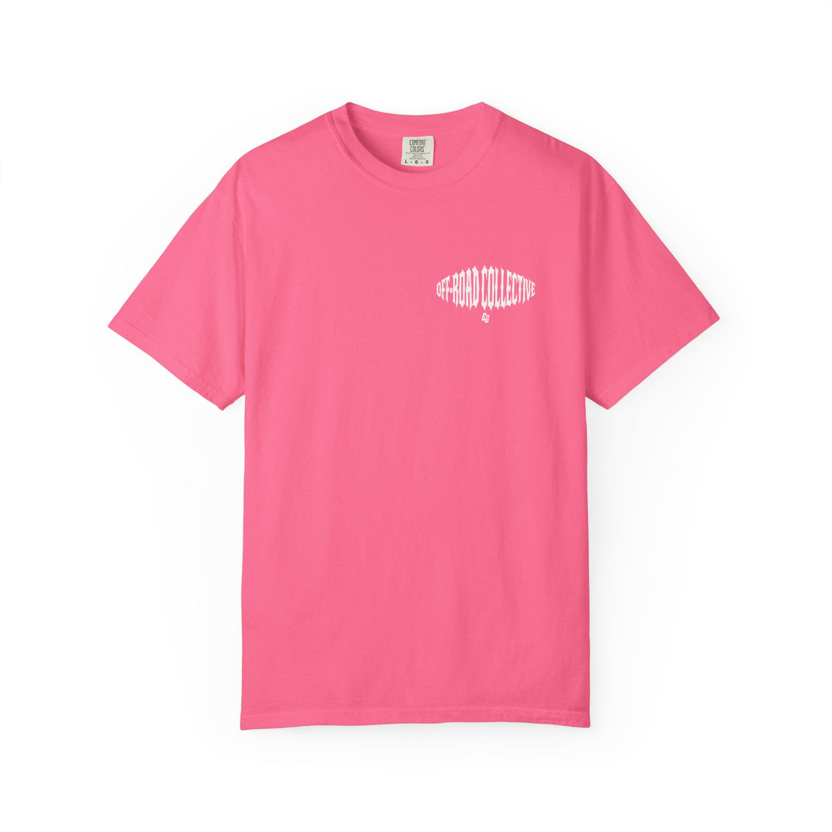 Off-Road Collective Metal Wrap Comfort Colors Tee - WHITE