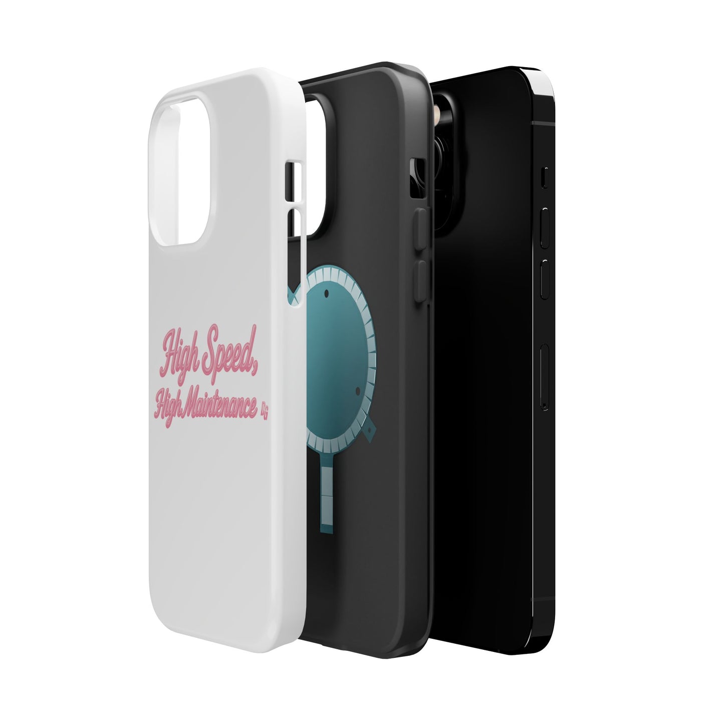 High Speed, High Maintenance - Bubblegum Chrome Magnetic Impact-Resistant Cases