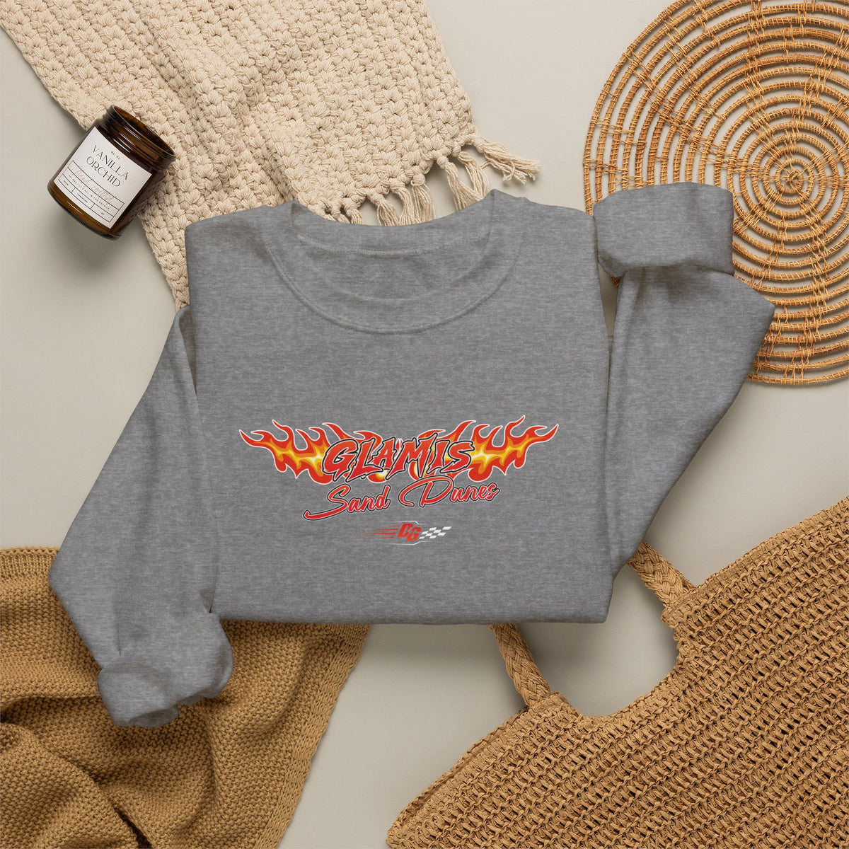 Glamis Dunes Throwback Crewneck - Desert Girl