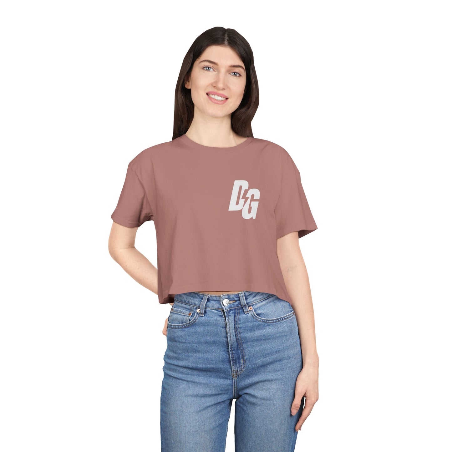 Get In Loser - DESERT Cropped Tee