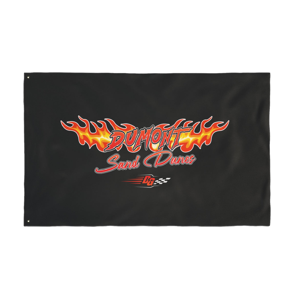 Dumont Dunes Throwback Double Sided Flag