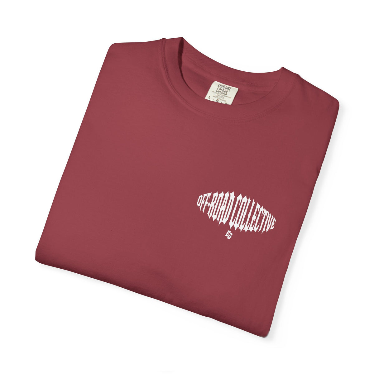 Off-Road Collective Metal Wrap Comfort Colors Tee - WHITE
