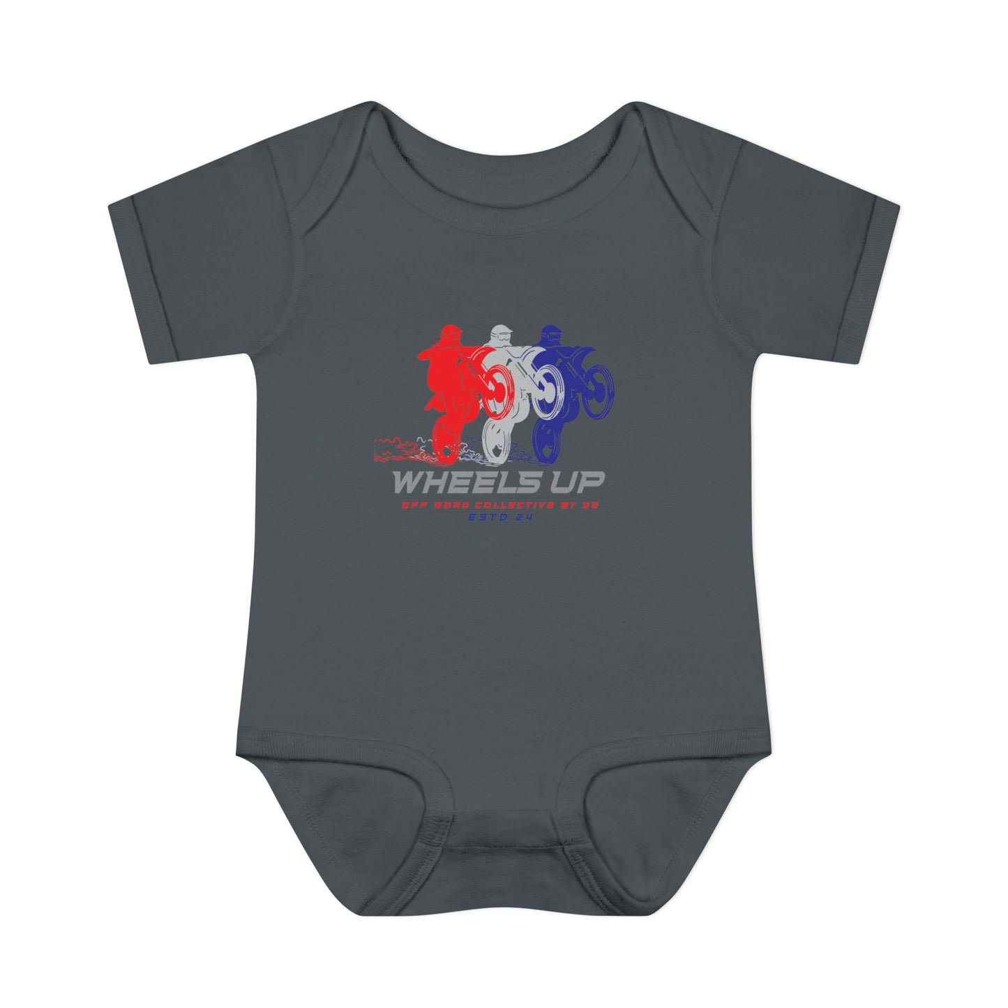 Infant Wheels Up Onesie