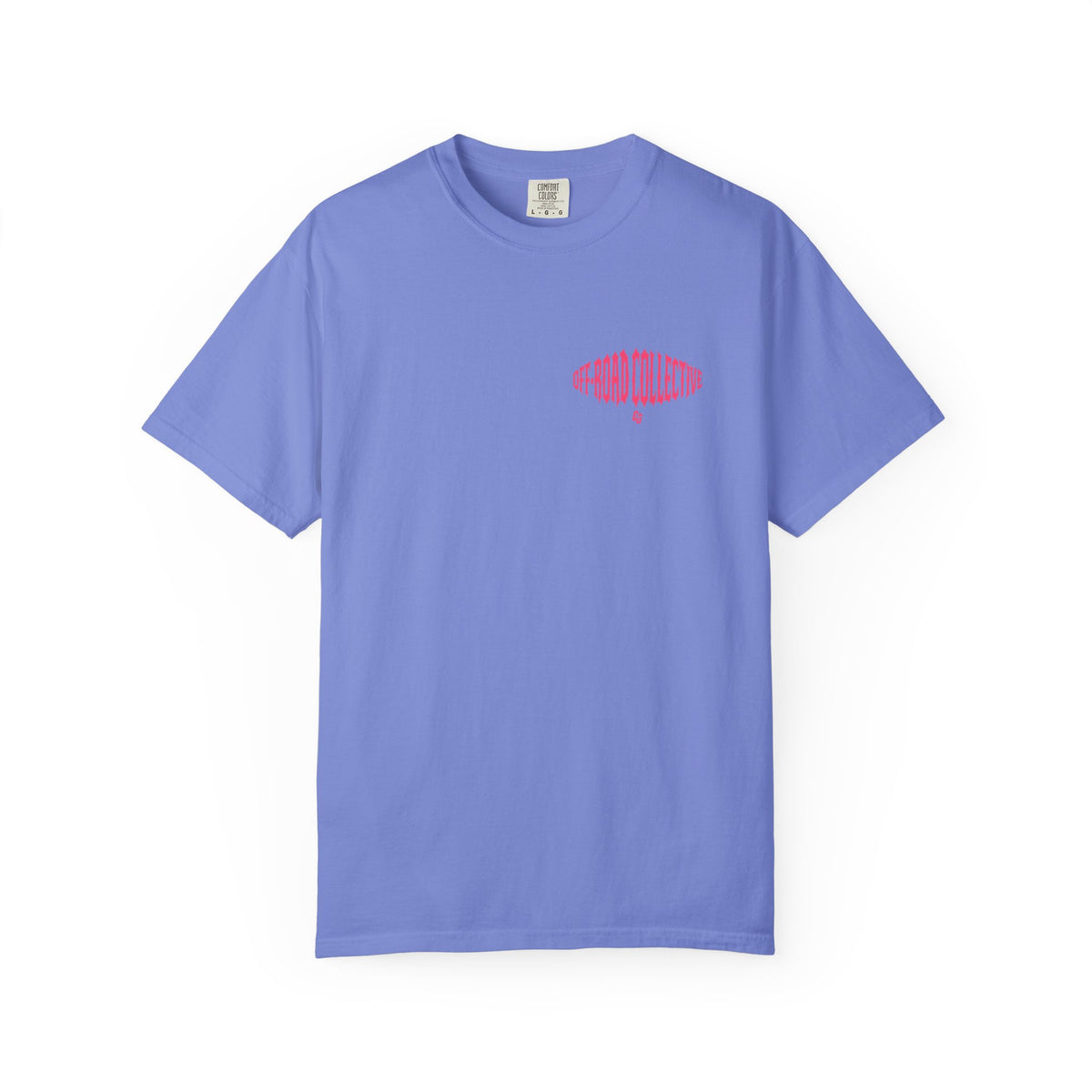 Off-Road Collective Metal Wrap Comfort Colors Tee - PINK