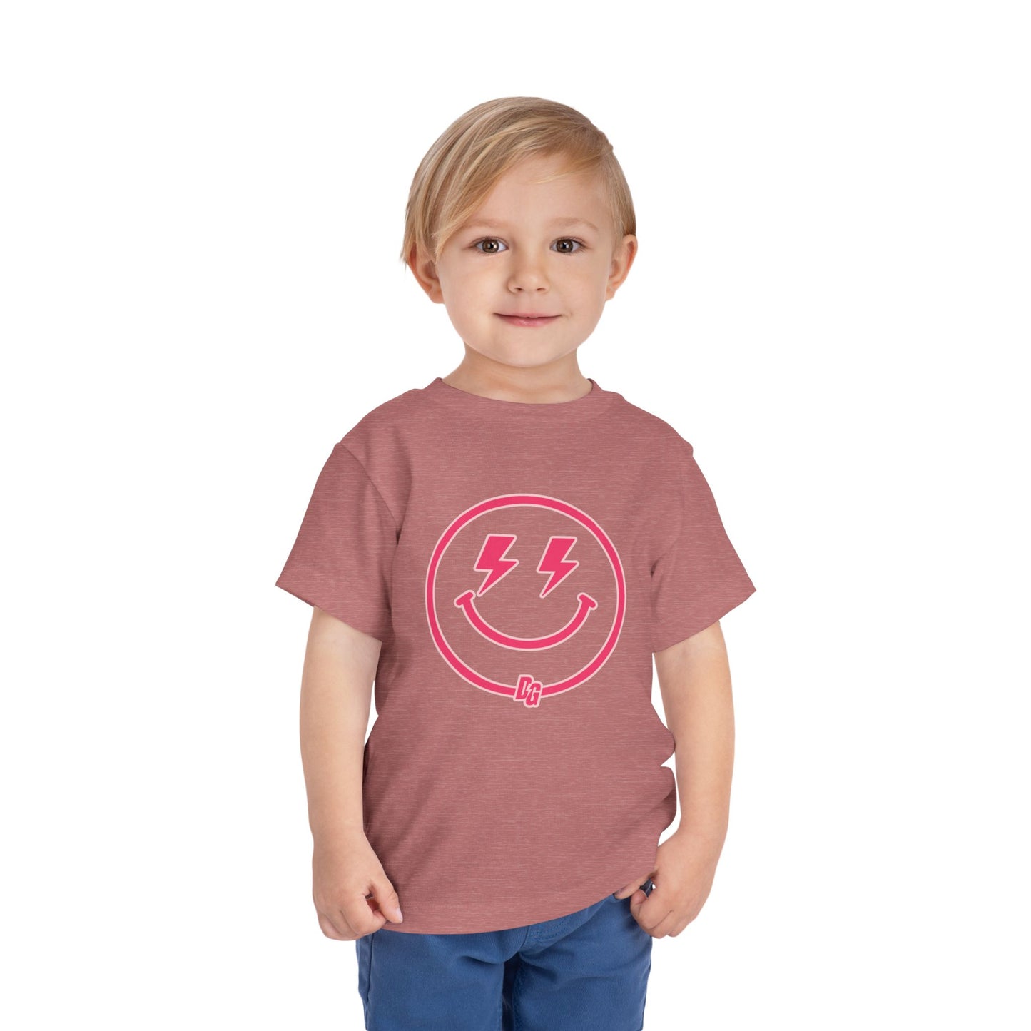 Toddler Smiley DG Short Sleeve Tee