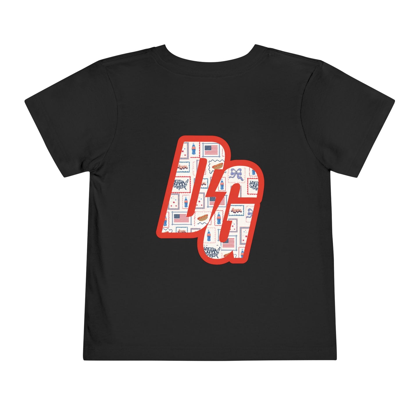 Toddler Postcard USA DG Short Sleeve Tee