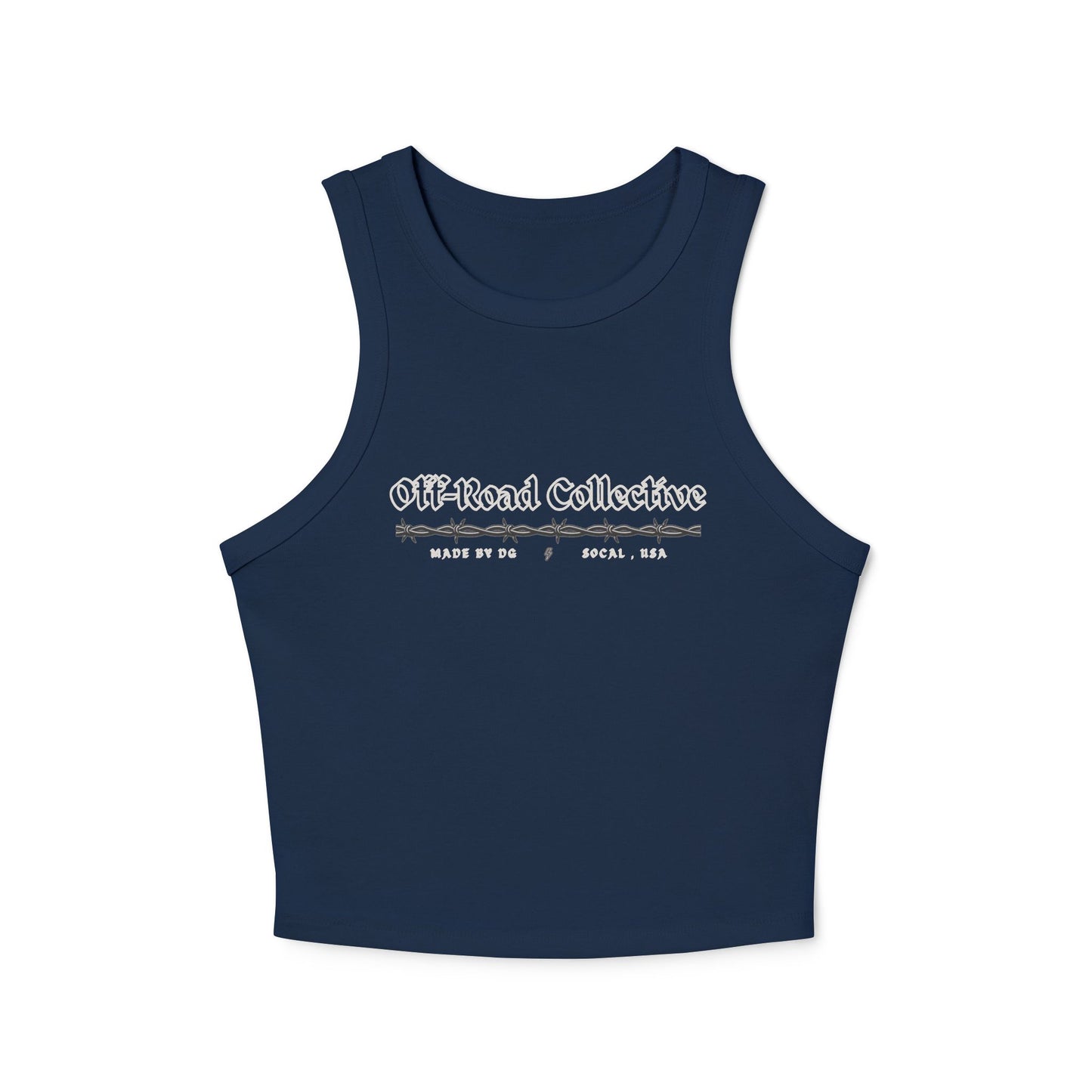 Off-Road Collective Barbed Micro Rib Racer Tank Top