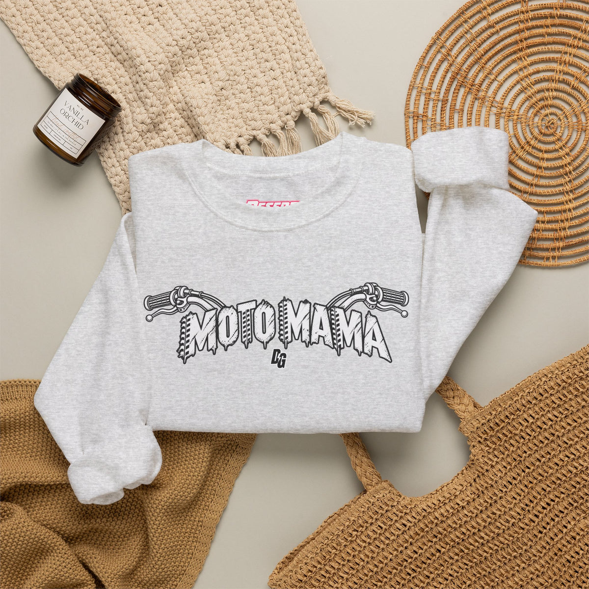 Moto Mama Full Throttle Crewneck
