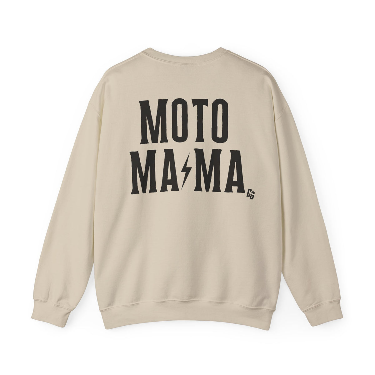 MOTO MAMA - CREWNECK - BLACK