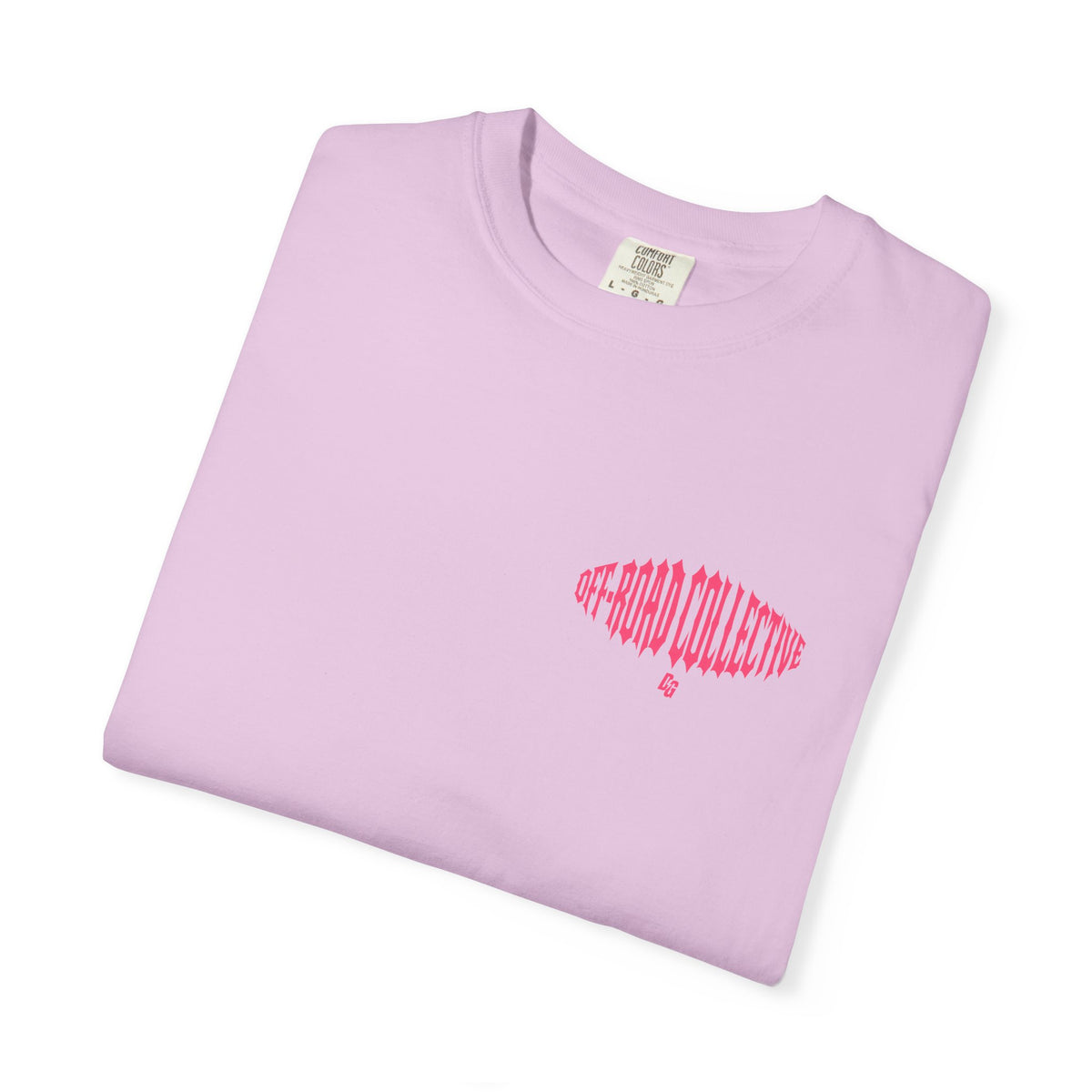 Off-Road Collective Metal Wrap Comfort Colors Tee - PINK