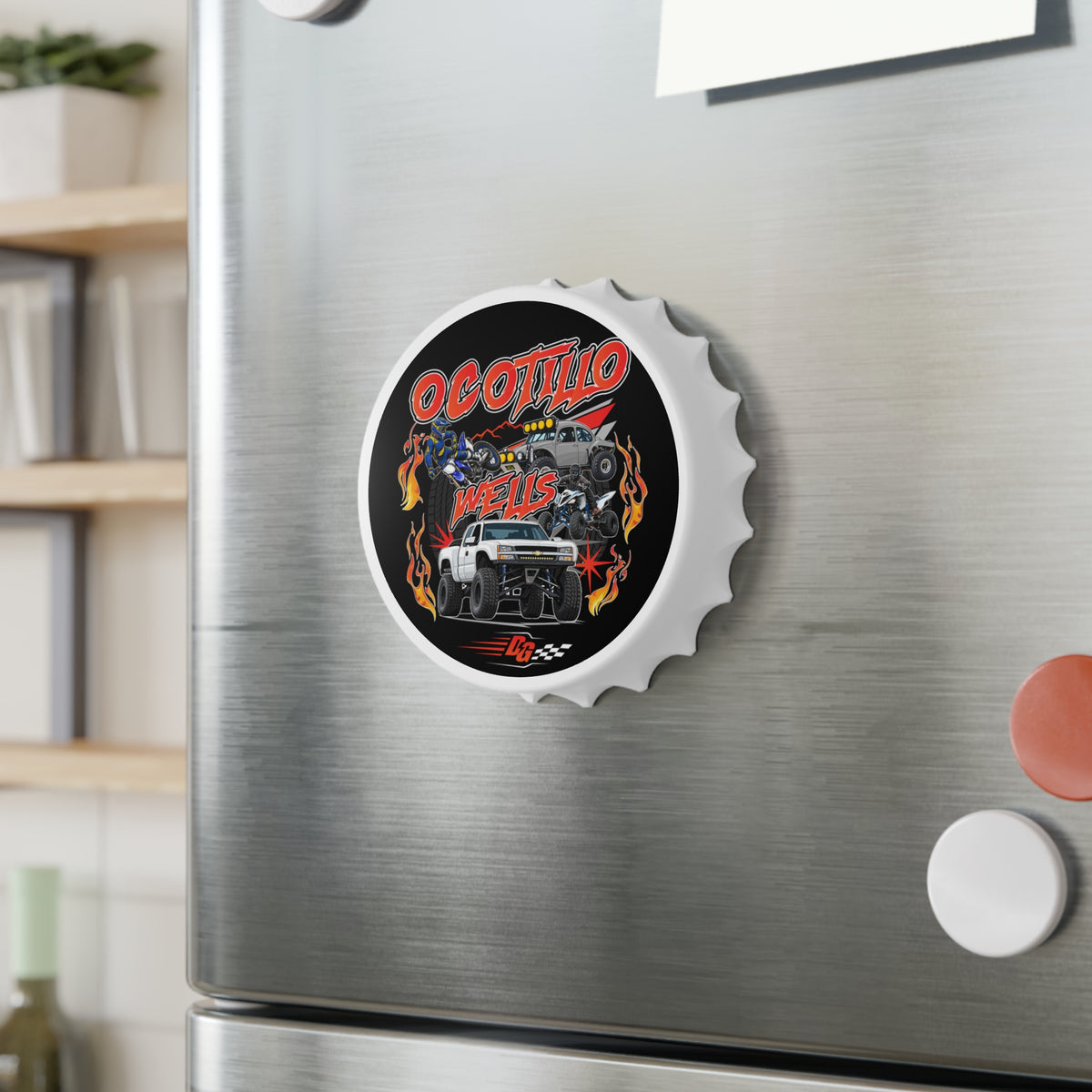 Ocotillo Wells Throwback Cap Bottle Opener