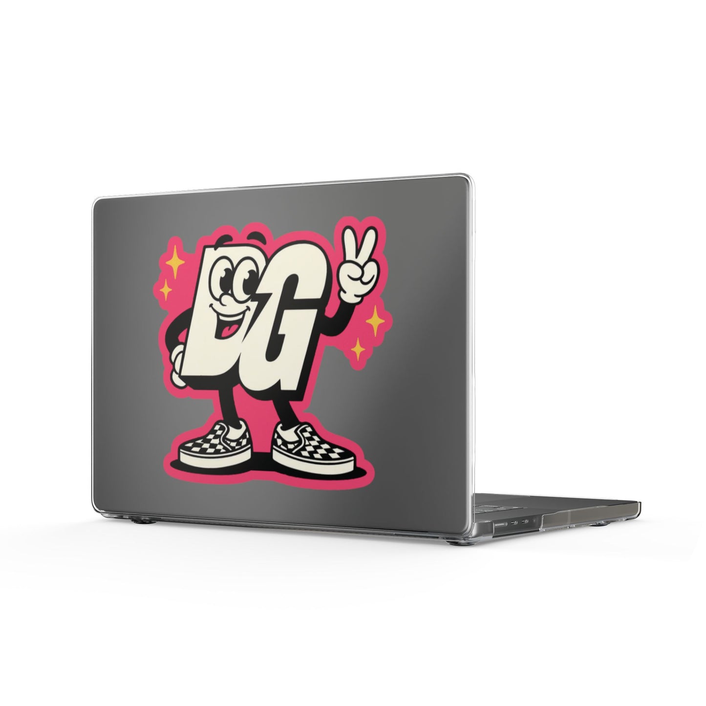 Desert Girl Icon Clear MacBook Cases