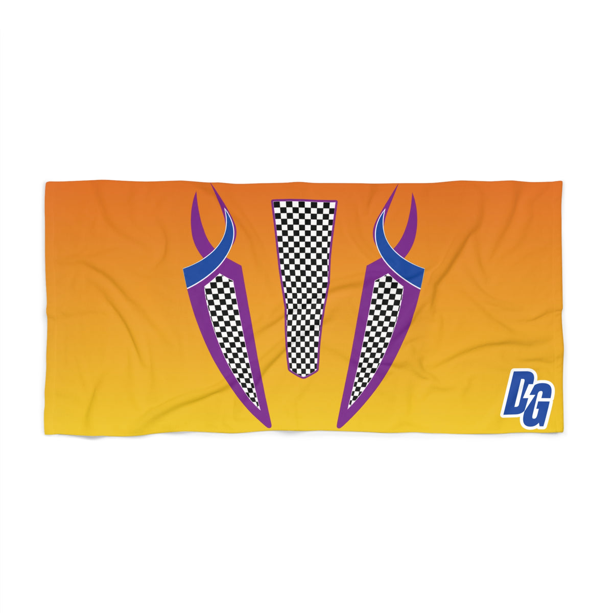 Desert Orange Fade Beach Towel