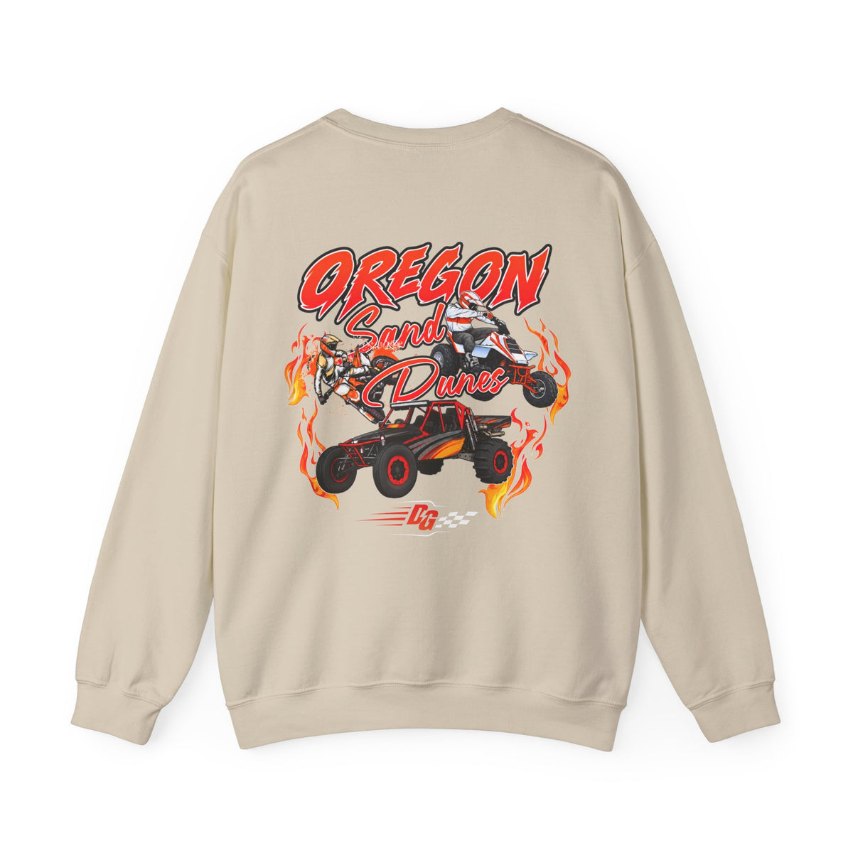 Oregon Dunes Throwback Crewneck - Desert Girl