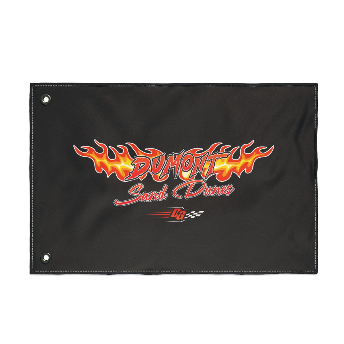 Dumont Dunes Throwback Double Sided Flag