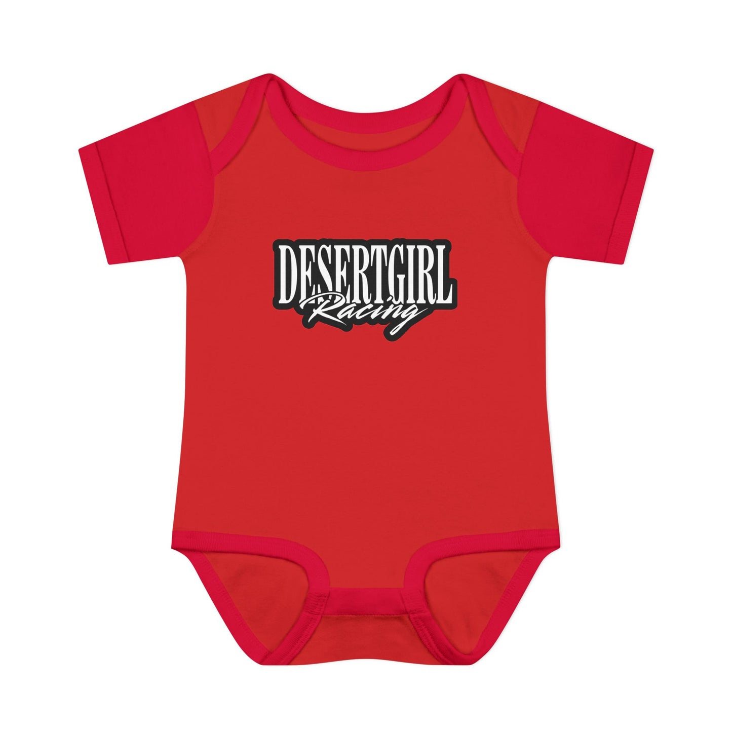 Infant Desert Girl Racing Bodysuit