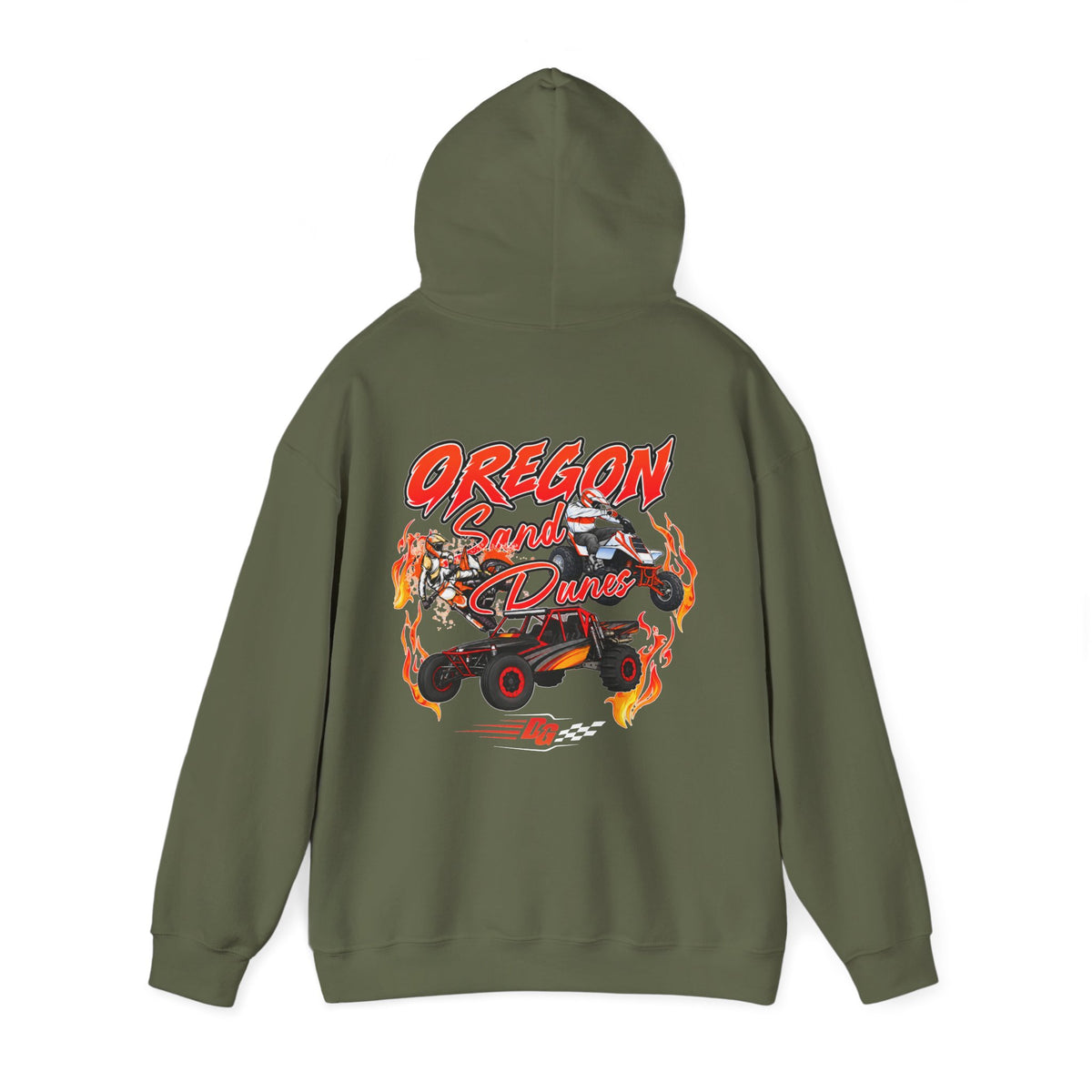 Copy of Glamis Dunes Throwback Hoodie - Desert Girl