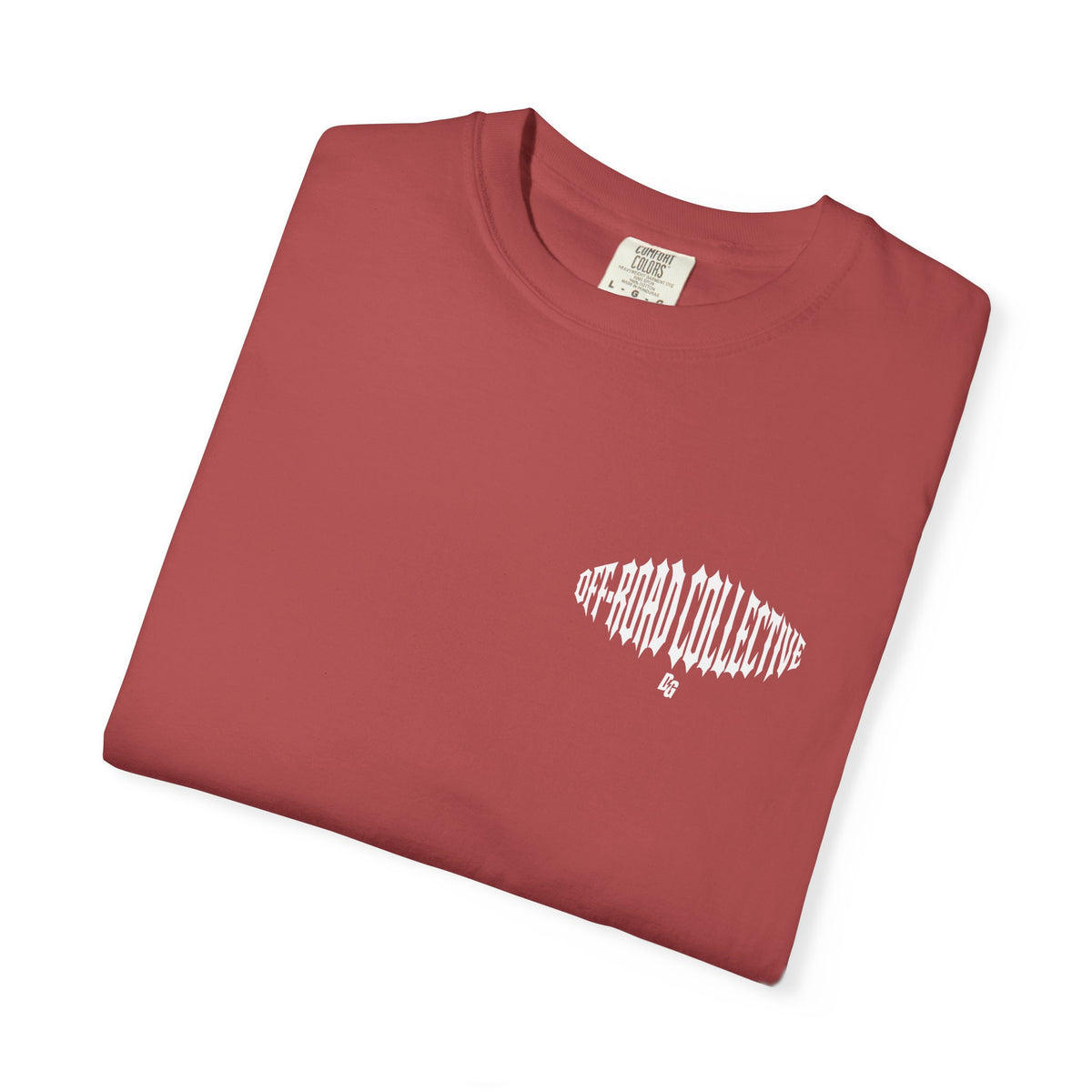 Off-Road Collective Metal Wrap Comfort Colors Tee - WHITE