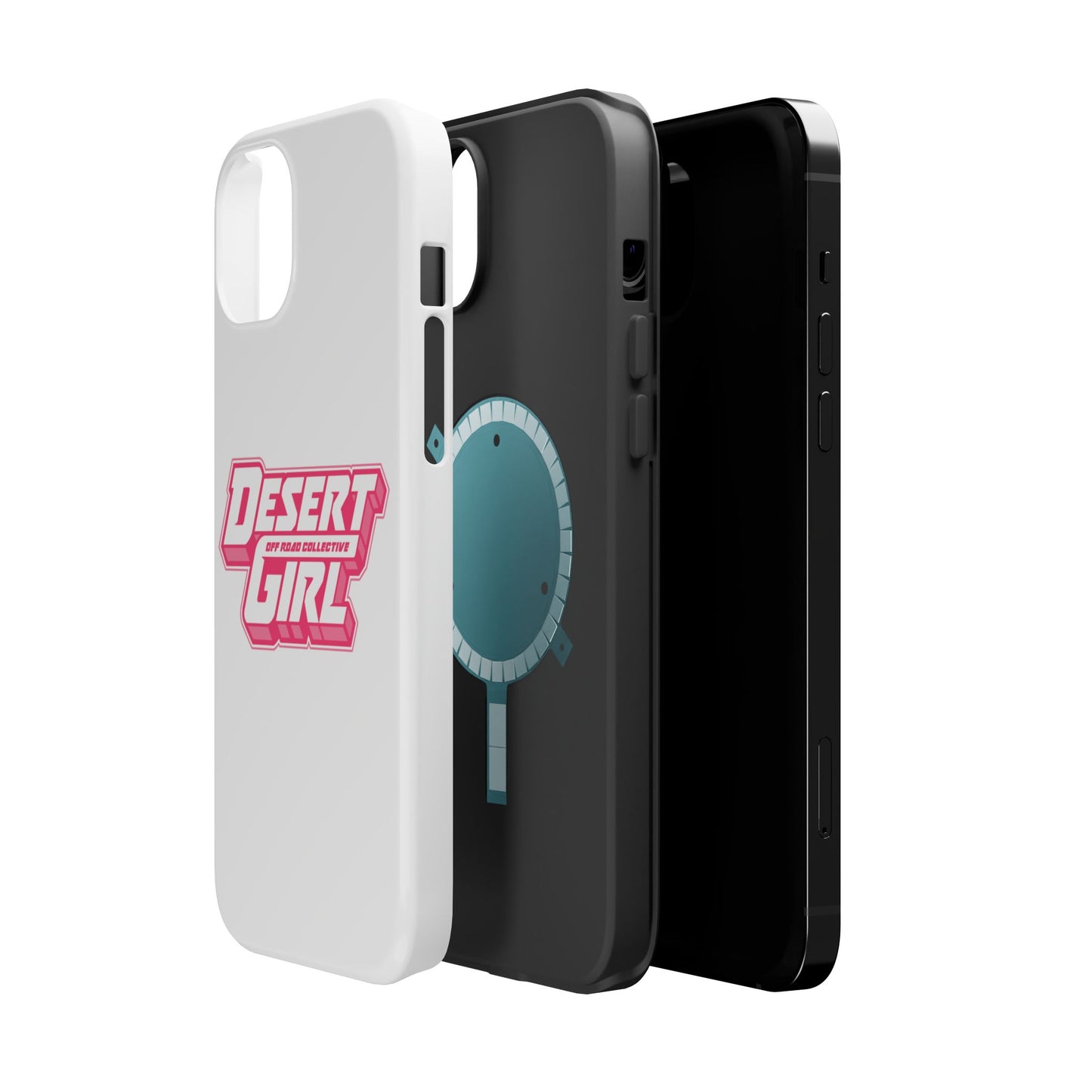 Desert Girl WHITE Tough Magnetic Cases