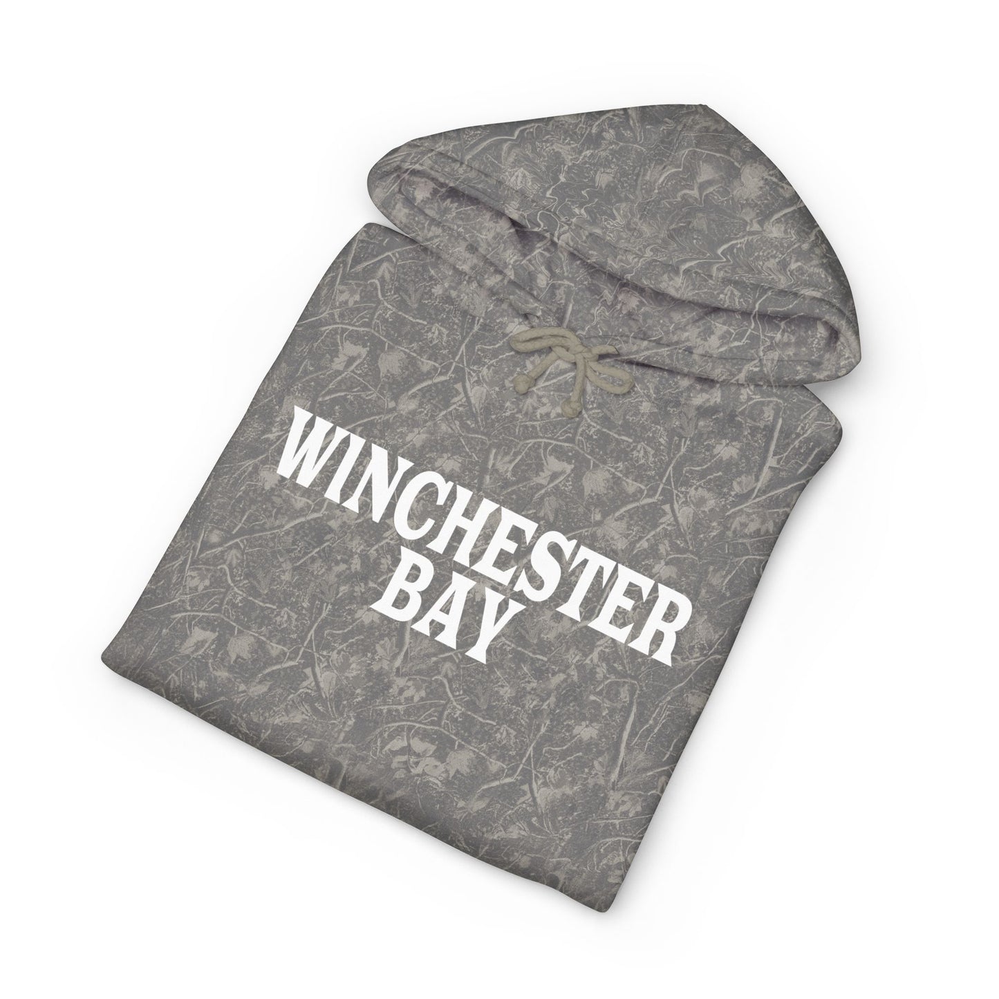 WINCHESTER BAY Heavyweight Camo Hooded Sweatshirt