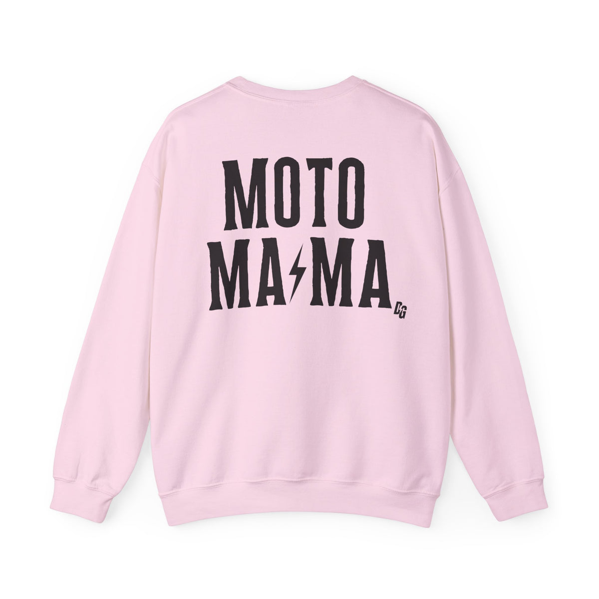 MOTO MAMA - CREWNECK - BLACK
