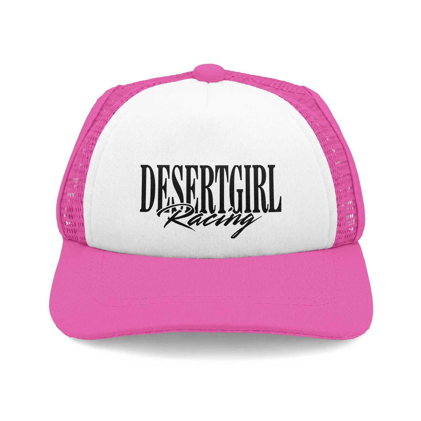 Pet Desert Girl Racing Foam Trucker Hat