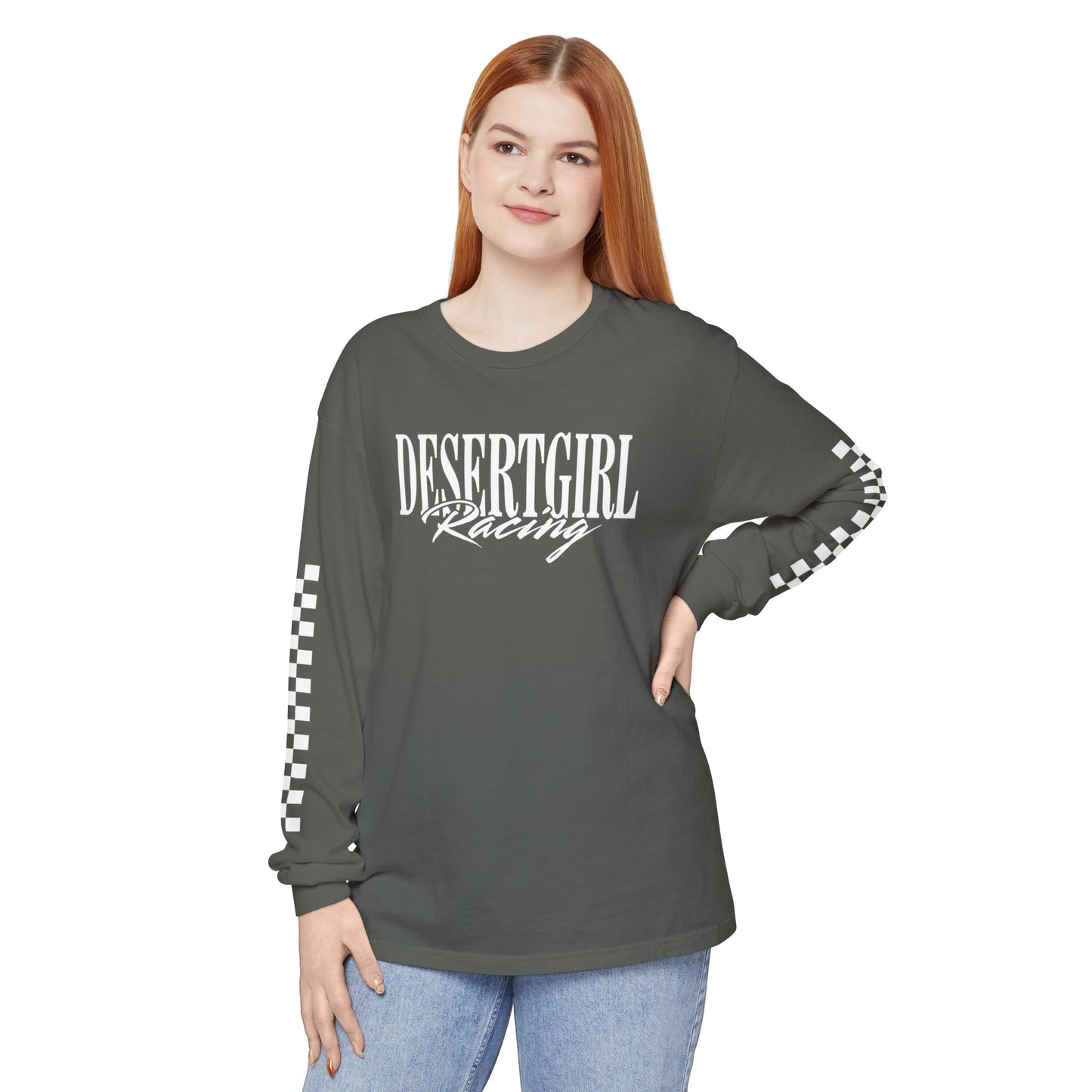 Desert Girl Racing - Comfort Colors Long Sleeve Tee