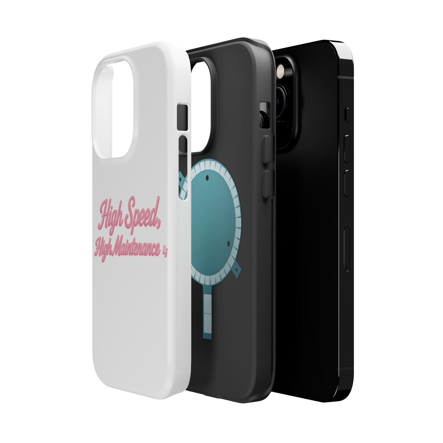 High Speed, High Maintenance - Bubblegum Chrome Magnetic Impact-Resistant Cases