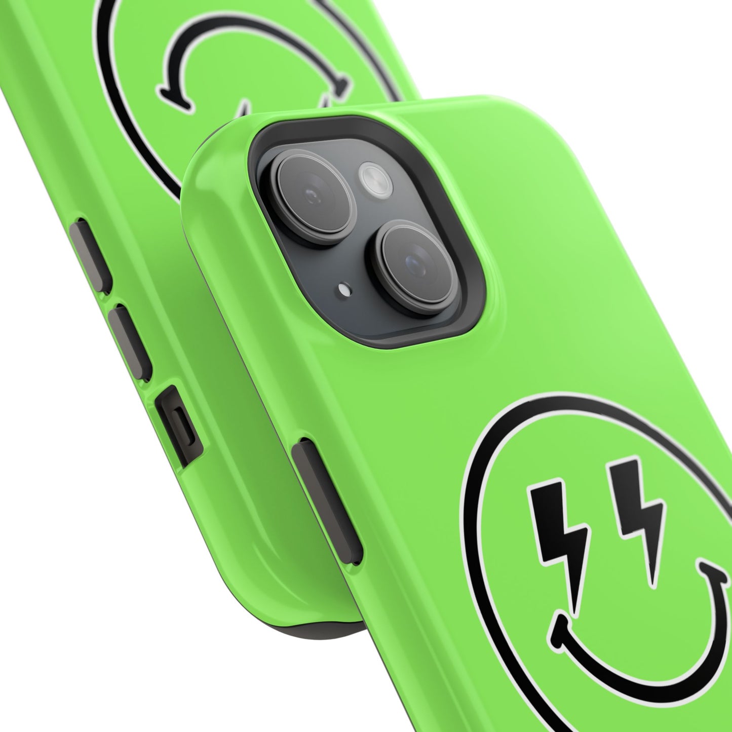 Desert Girl Smiley - LIME GREEN Tough Magnetic Cases