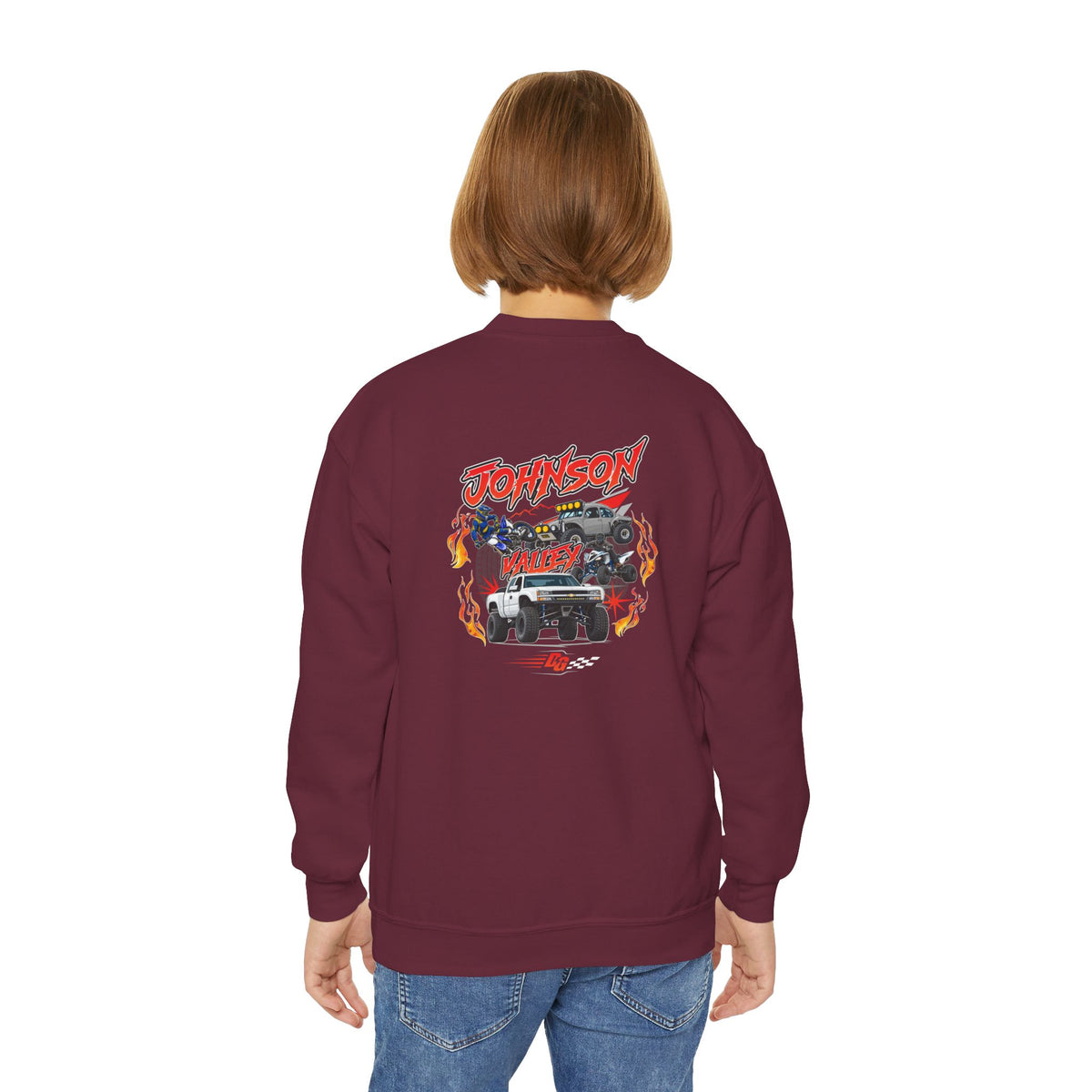 YOUTH Johnson Valley  Throwback Crewneck - Desert Girl