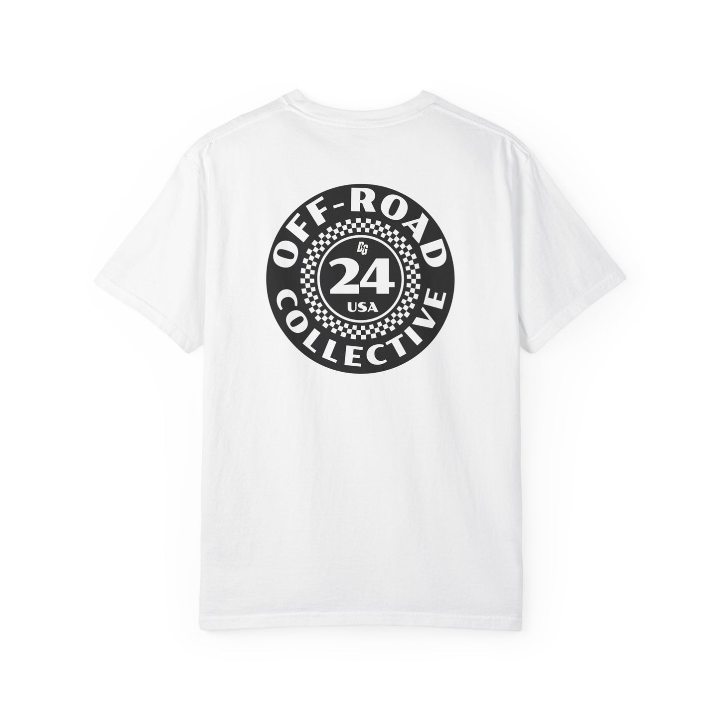 Off-Road Collective 24 Checkered Short Sleeve Tee - Black
