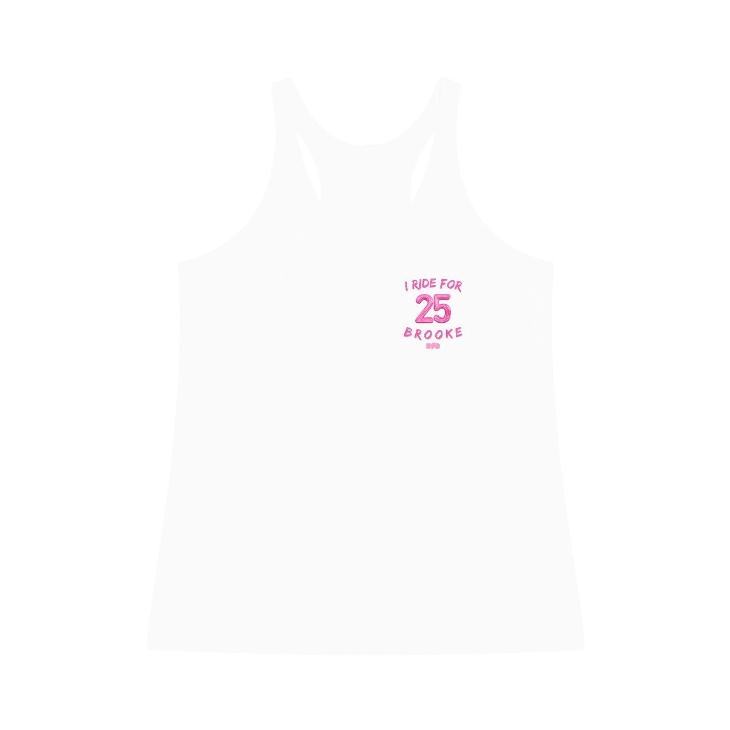 Ride for Brooke Womens Racerback Tank