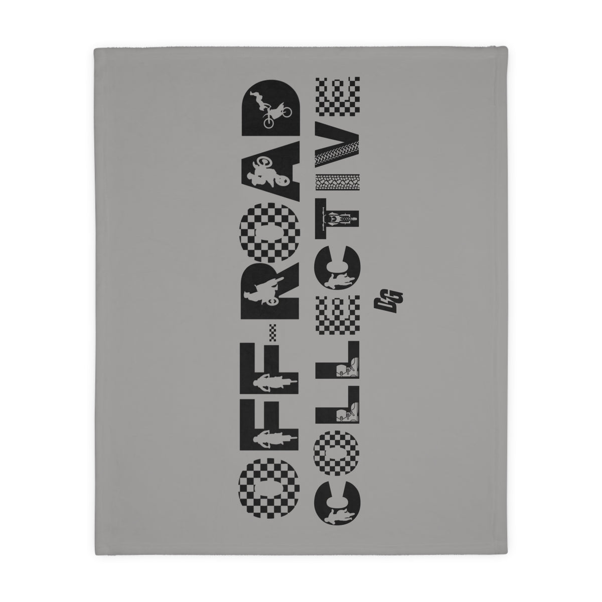 Off-Road Collective  Fuzzy Blanket ( Double Sided )
