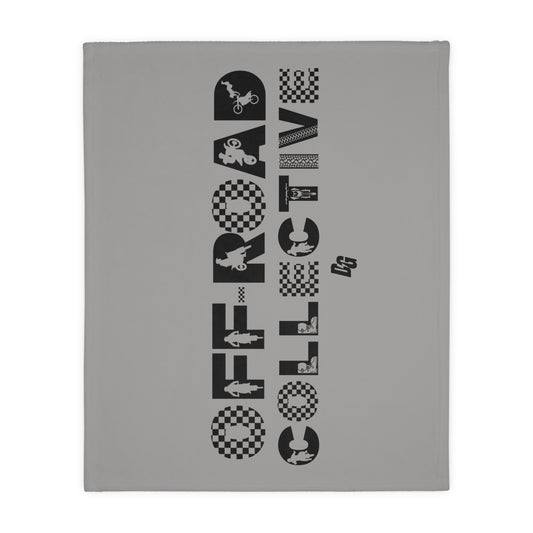 Off-Road Collective  Fuzzy Blanket ( Double Sided )